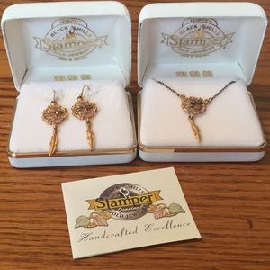 Genuine Black Hills Gold necklace set